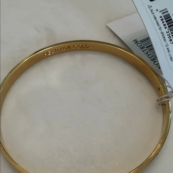 Kate Spade Heart of Gold Bangle - Picture 2 of 2
